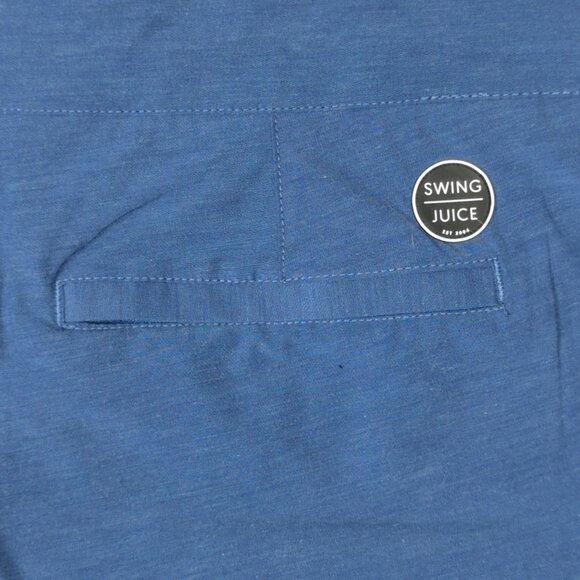 Swing Juice Mens Blue Shorts 2XL Polyester Spandex Blend NEW - Picture 7 of 8